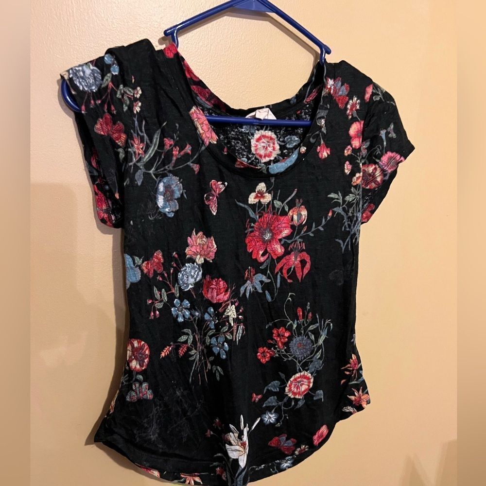 Rebecca‎ Taylor small linen floral top
